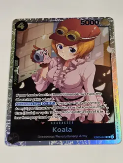 One Piece Card Game Koala Character EB03-042 English Heroines Edition - Image 2
