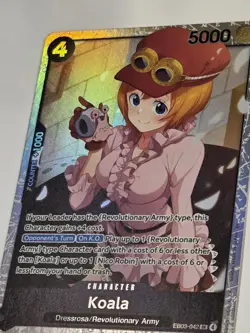One Piece Card Game Koala Character EB03-042 English Heroines Edition - Image 3