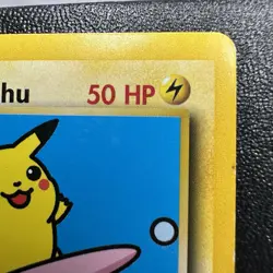 Pokemon TCG Surfing Pikachu Black Star Promo 28/53 WOTC League 2001 HP Card - Image 3