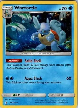 Wartortle 034/214 Holo Promo Miscellaneous Cards & Products Pokemon Holo LP - Image 1