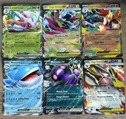 Pokemon Pitch Black Bundle of 6 ex Cards Near Mint Condition - Image 1