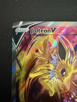 Pokemon TCG Jolteon V SWSH183 SWSH Promo Cards Holo Promo EN 190HP 2021 - Image 2