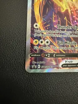 Pokemon TCG Jolteon V SWSH183 SWSH Promo Cards Holo Promo EN 190HP 2021 - Image 4