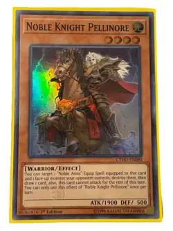 YUGIOH Noble Knight Warrior Deck Complete 41 - Cards with Sleeves - Image 1