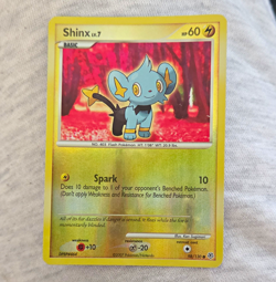 Nintendo Pokemon TCG Shinx 98/130 Diamond & Pearl Regular Common EN 2007 - Image 1