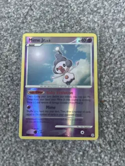 Pokemon Mime Jr 90/130 Reverse Holo - Image 1