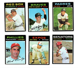 115 CT. LOT 1971 TOPPS VINTAGE BASEBALL CARDS FEATURING #14 DAVE CONCEPCION RC - Image 3