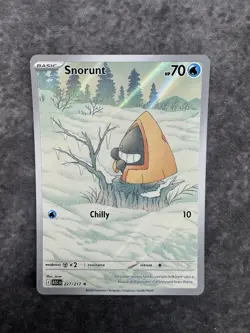Snorunt 227/217 Holo Illustration Rare Ascended Heroes Pokemon TCG MINT - Image 1