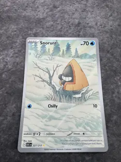 Snorunt 227/217 Holo Illustration Rare Ascended Heroes Pokemon TCG MINT - Image 2