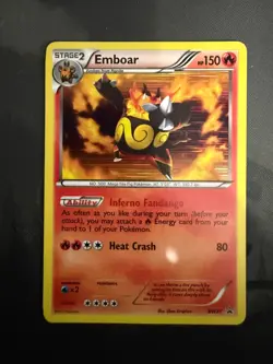 Pokemon TCG Emboar Black White BW21 Holo Promo Promo - Image 1