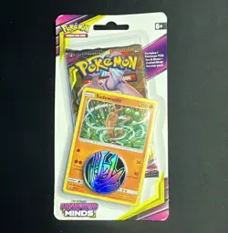 Pokemon TCG Sun & Moon Unified Minds English Booster Pack (10 Cards) Sudowoodo - Image 1