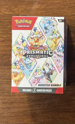 Pokemon TCG Prismatic Evolutions Booster Bundle New Sealed - Image 1