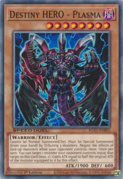 YUGIOH Destiny Hero Deck Aster Phoenix Complete 40 Cards - Image 1