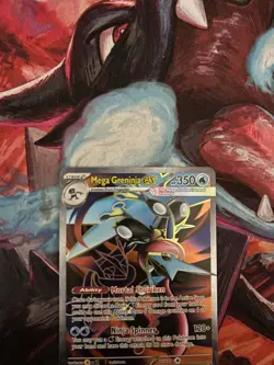 Pokemon Card TCG - Mega Greninja EX 100/086 - Chaos Rising - Ultra Rare - NM - Image 2