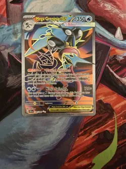 Pokemon Card TCG - Mega Greninja EX 100/086 - Chaos Rising - Ultra Rare - NM - Image 3