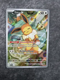Pokemon TCG Eevee 173 Holo Promo Prismatic Evolutions Sealed MINT MT - Image 2