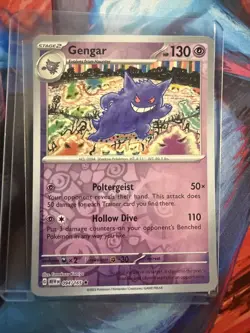 Pokemon Gengar TCG Scarlet & Violet 151 Card 094/165 Reverse Holo NM - Image 1
