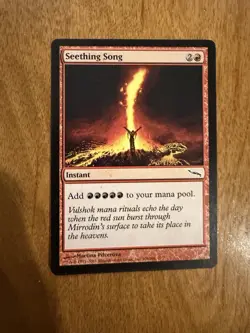 Magic: The Gathering Seething Song Mirrodin LP - Image 1