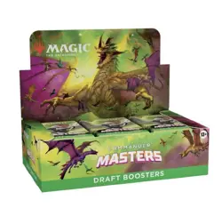 Magic the Gathering MTG Commander Masters Draft Factory Sealed Booster Box NEW! - Image 1