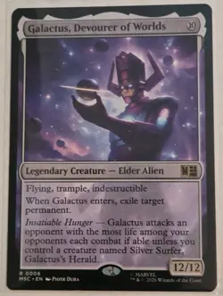 Galactus, Devourer of Worlds Commander: Marvel Super Heroes Regular - Image 1
