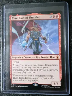 Thor, God of Thunder Marvel Super Heroes, Magic the Gathering, MTG **NEW** - Image 1