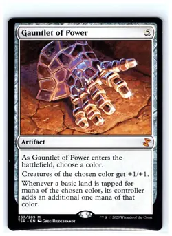 Gauntlet of Power 267 Mythic Time Spiral: Remastered Magic: The Gathering NM - Image 1