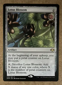 Lotus Blossom - Dominaria Remastered - NM MTG - Image 1