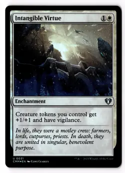 Intangible Virtue 31 Commander Masters Foil NM - Image 1