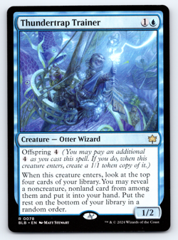 Thundertrap Trainer - Bloomburrow - MTG - Image 1