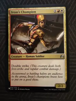 mtg iroas's champion mystery booster - Image 1