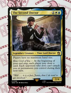 The Second Doctor Universes Beyond: Doctor Who Regular Rare 0156 MTG - Image 1