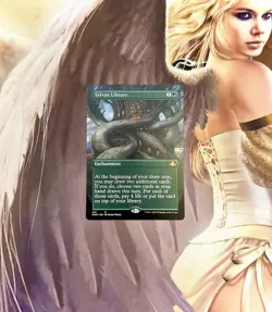 SYLVAN LIBRARY 2023 MTG DOMINARIA REMASTERED DMR MYTHIC BORDERLESS #441 NON-FOIL - Image 1