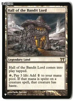 MTG Hall of the Bandit Lord [LIST - 277/306] LP - Image 2