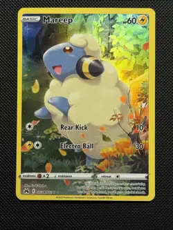 Mareep GG34/GG70 SWSH: Crown Zenith: Galarian Gallery Ultra Rare Pokemon Card - Image 1