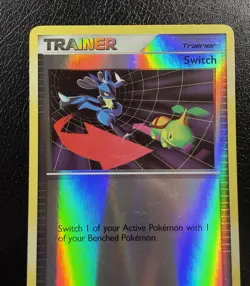 Pokemon TCG Switch 119/130 Diamond and Pearl Reverse Holo LP - Image 2