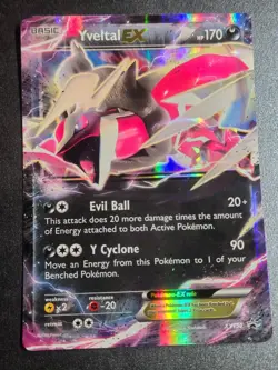 Yveltal EX (Shiny) XY150 LP XY Promo Holo Promo Pokemon Holo - Image 1