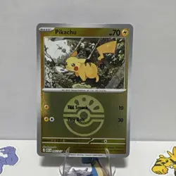 Pokemon Pikachu 055/217 Reverse Holo Basic English - Image 1