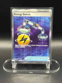 2026 Pokemon Pitch Black Energy Switch 107/084 Ultra Rare - Image 1
