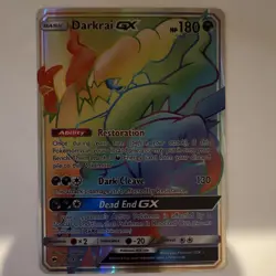 Darkrai GX Sm-Burning Shadows Holo Full Art Secret 158/147 180 HP EN - Image 2