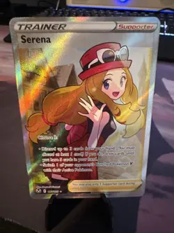 Pokemon Serena Full Art Trainer Silver Tempest 193/195 NM - Image 1