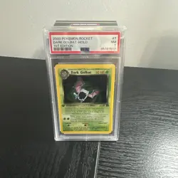 Pokemon TCG Dark Golbat 7/82 Team Rocket 1st Edition Holo Rare PSA 7 2000 - Image 1