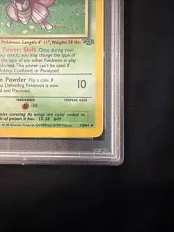 1999 POKEMON JUNGLE 1ST ED #13 VENOMOTH-HOLO PSA 7 - Image 5