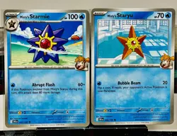 Pokemon Misty's Pokemon Lot Destined Rivals Gyarados Magikarp Psyduck Staryu - Image 4