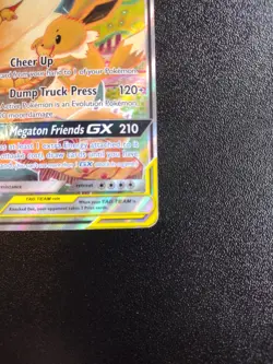 FULL ART Eevee & Snorlax GX ULTRA RARE SM Tag Team Up SM169 Pokemon TCG Promo LP - Image 5