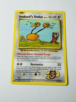 ImakuniU's Doduo 112/108 Secret Rare Evolutions Pokemon Near Mint - Image 1