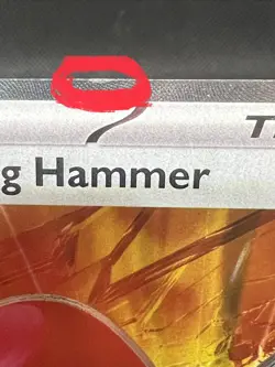 Pitch Black Crushing Hammer 105/084 Ultra Rare Full Art Holo -(See Photos) - Image 2