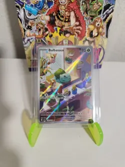 Pokemon TCG Bulbasaur Illustration Rare Holo 143/142 Sv07 Stellar Crown - Image 1