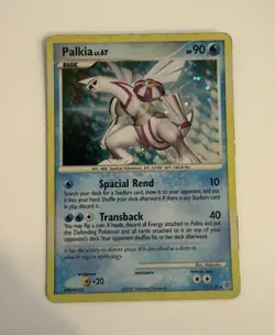 The Pokemon Company Pokemon TCG Palkia 11/130 Diamond & Pearl Holo Rare Eng 2007 - Image 1