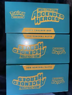 Pokemon TCG Ascended Heroes ETB(3) & Booster Bundle(3) Lot | Sealed | Authentic - Image 5