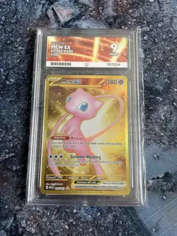 ACE 9 Mew Ex 205/165 Hyper Rare Pokemon TCG Scarlet & Violet-151 - Image 1